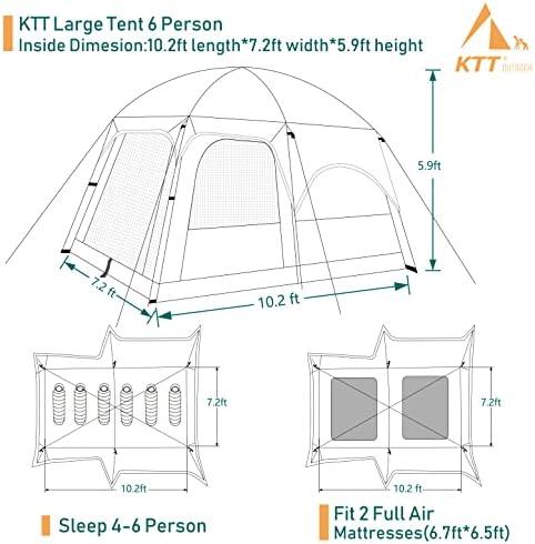 Exploring Comfort and Space: Our Review of KTT's Family Tent